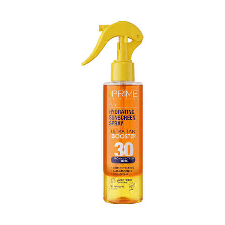 اسپری ضدآفتاب آبرسان دو فاز پرایم با SPF30
