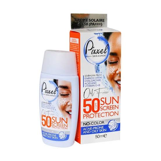 کرم ضد آفتاب پیکسل SPF50 پوست چرب
