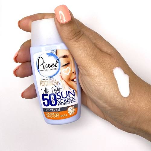 کرم ضد آفتاب پیکسل SPF50 پوست خشک