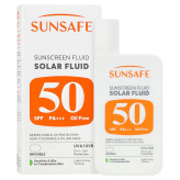 فلوئید ضد آفتاب پوست چرب و حساس SPF50 سان سیف